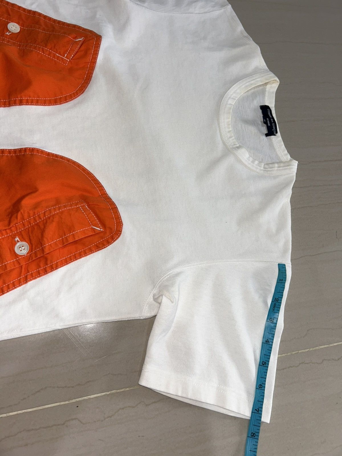 Comme des Garcons AD2015 Comme Des Garcons Rework Patch Pocket T-shirt Size S / US 4 / IT 40 - 11 Thumbnail