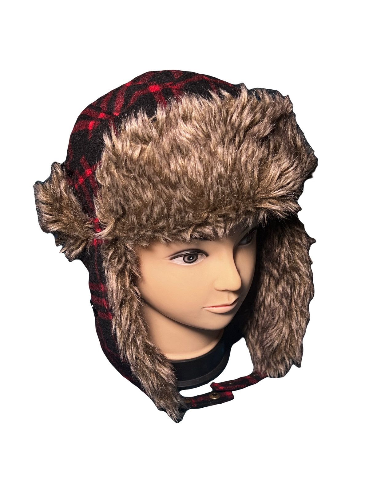 Japanese Brand Vitnage Y2K Dakine ushanka hat beanie street style Size ONE SIZE - 2 Thumbnail