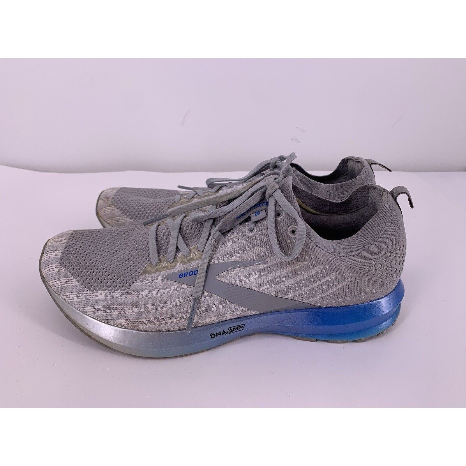 Brooks Brooks Levitate 3 Running Shoes Gray Knit Sneakers 11.5D Size US 10.5 / EU 43-44 - 4 Thumbnail