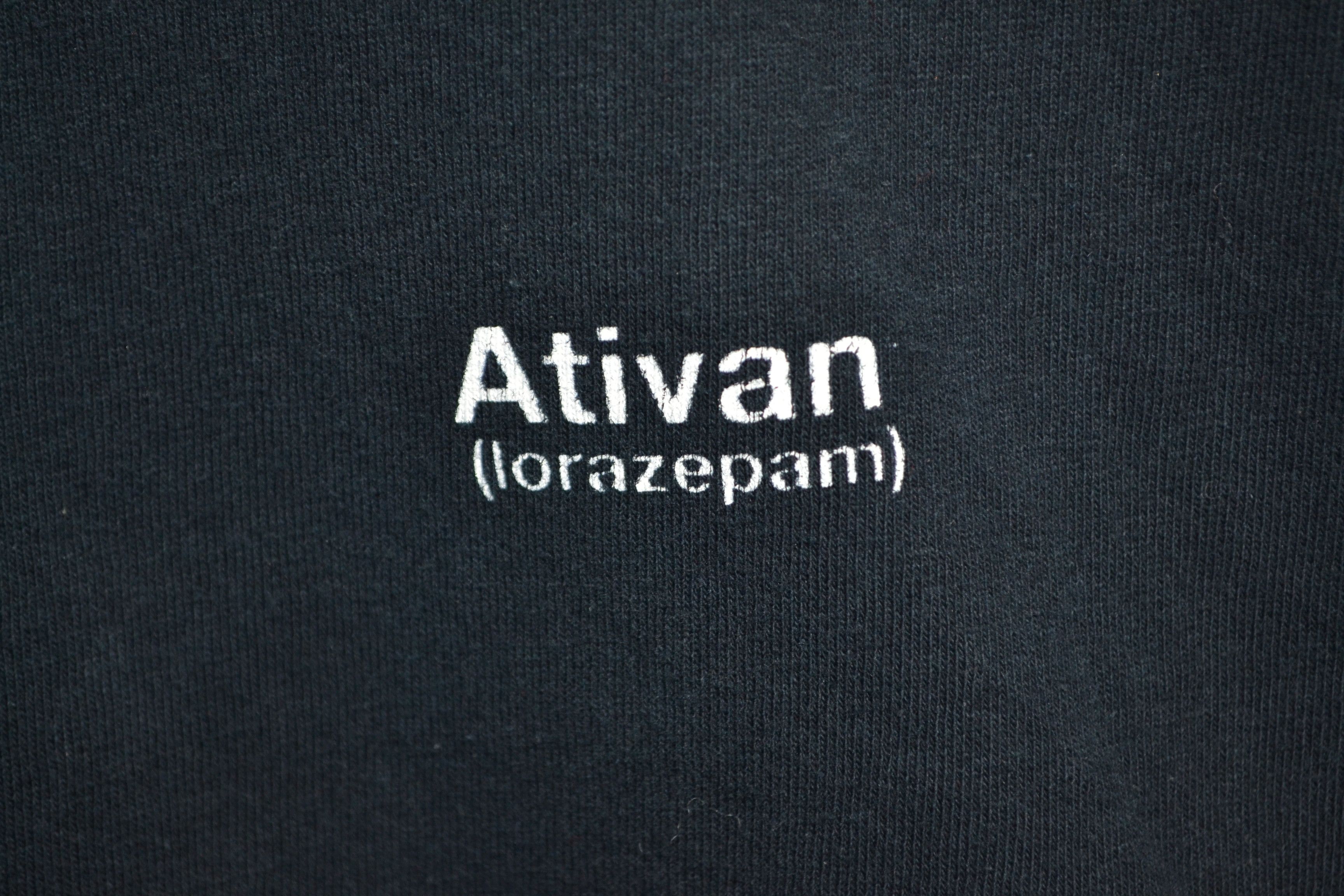 Band Tees Vintage Drug T-shirt Ativan Lorazepam S Size US S / EU 44-46 / 1 - 4 Thumbnail