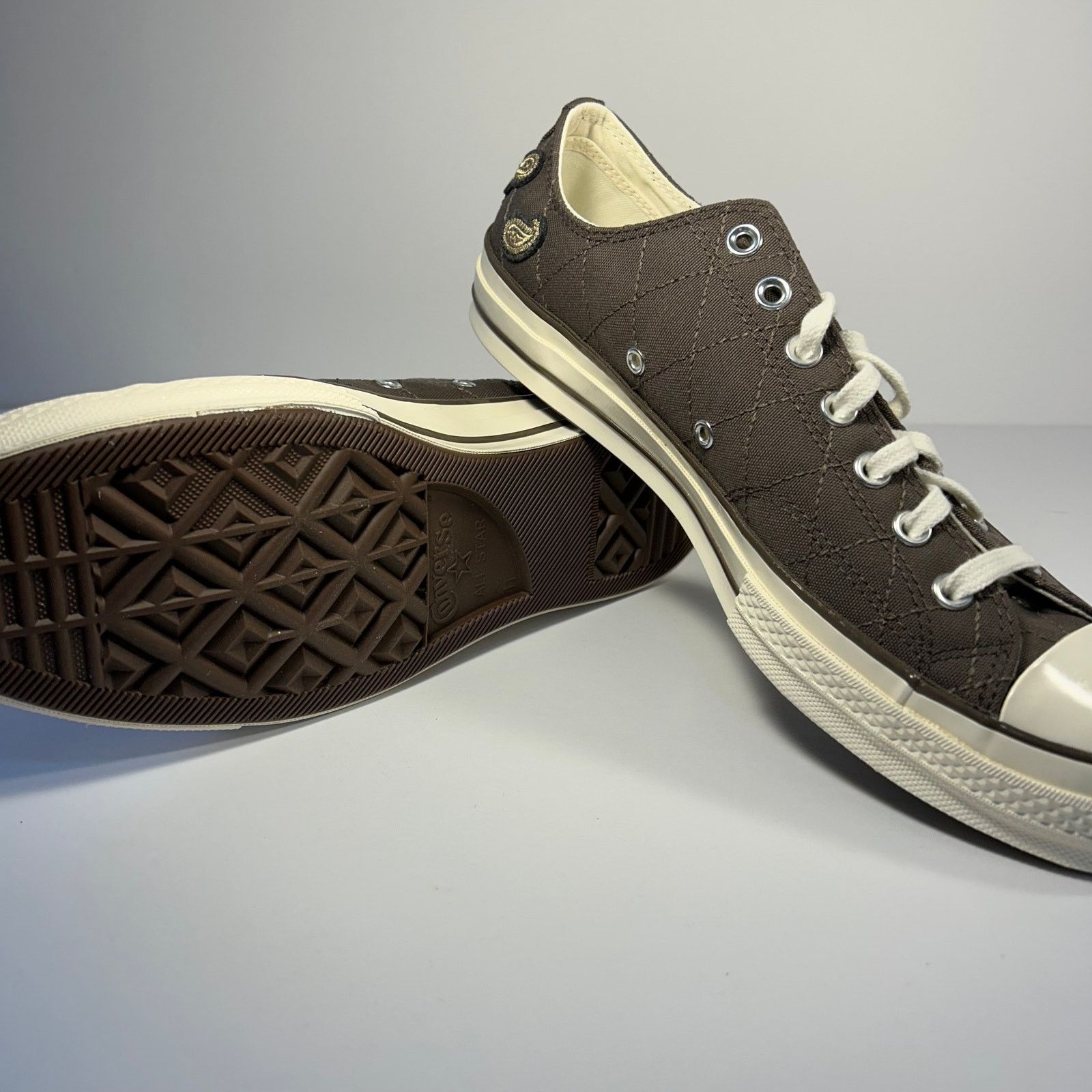 Converse Converse Chuck 70 Low embroidered sneakers Brown M11 W13 Size US 11 / EU 44 - 6 Thumbnail