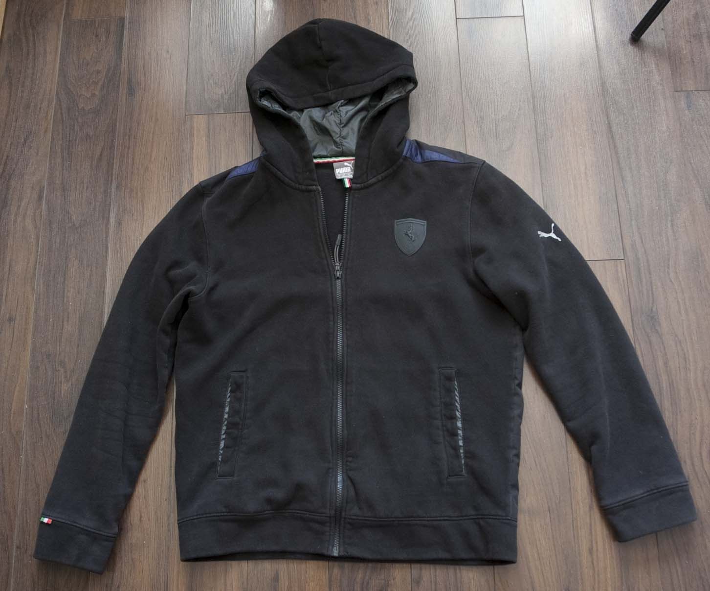 Ferrari × Puma Puma Ferrari Jacket Hooded Full Zip Size S Black Size US S / EU 44-46 / 1 - 1 Thumbnail