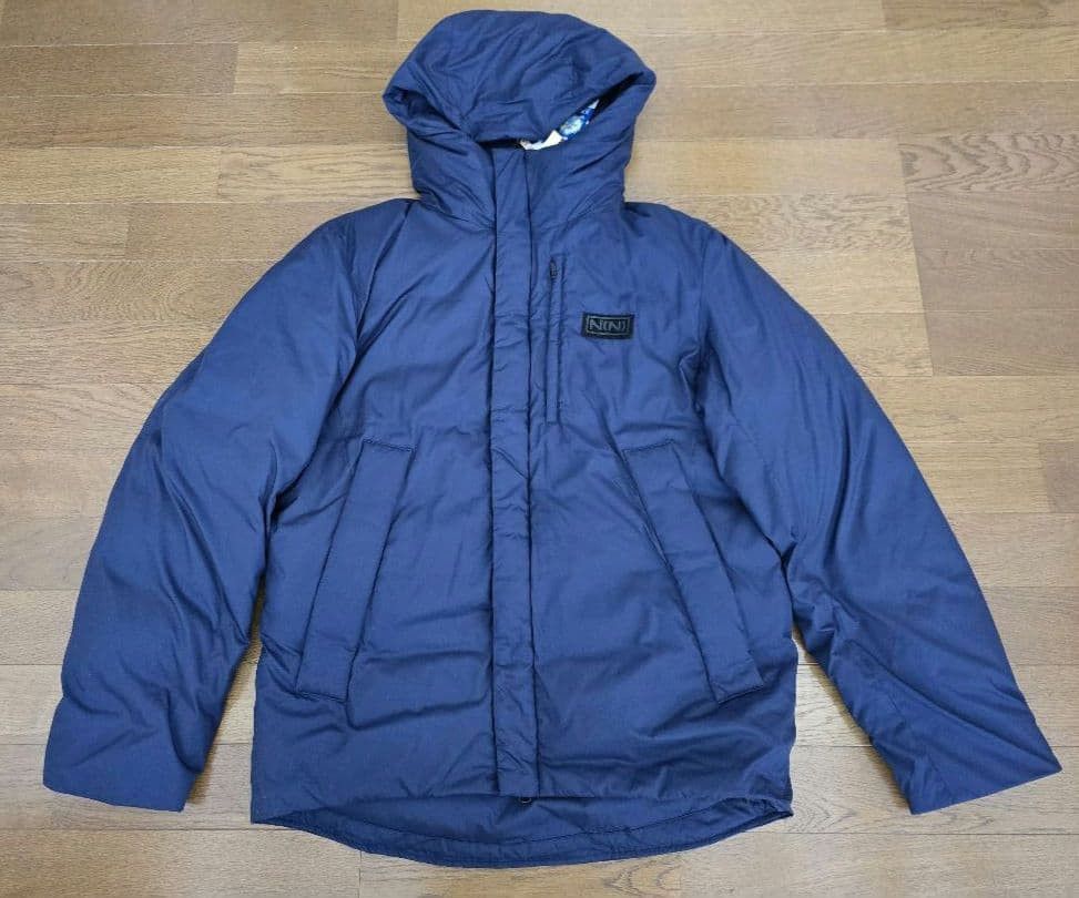 Number (N)ine NUMBER (N)INE Full Zip Hooded Down Jacket Navy 2 Size US M / EU 48-50 / 2 - 1 Thumbnail
