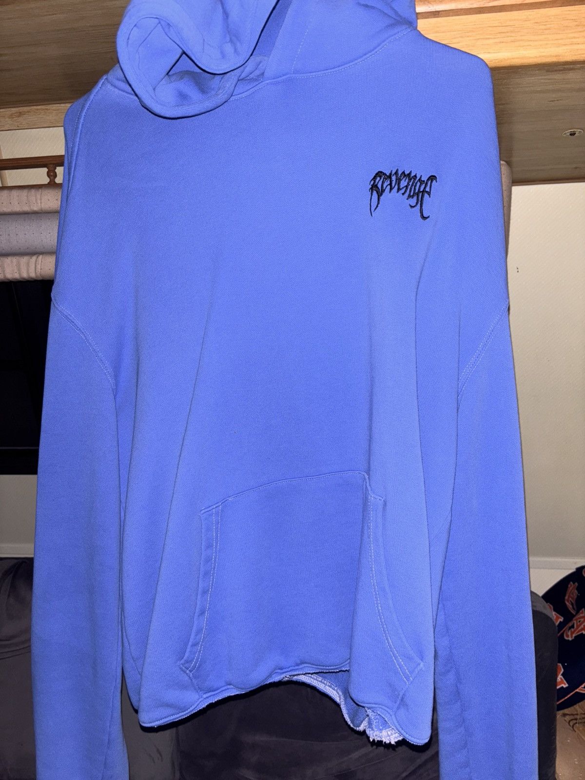 Revenge Revenge Basic Blue Hoodie Size US M / EU 48-50 / 2 - 1 Thumbnail