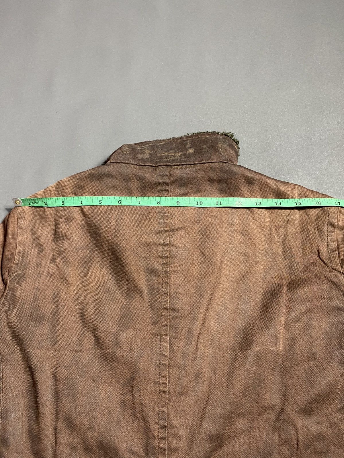 In The Attic In the attic Distressed Waxed Fur Jacket Size US M / EU 48-50 / 2 - 15 Thumbnail
