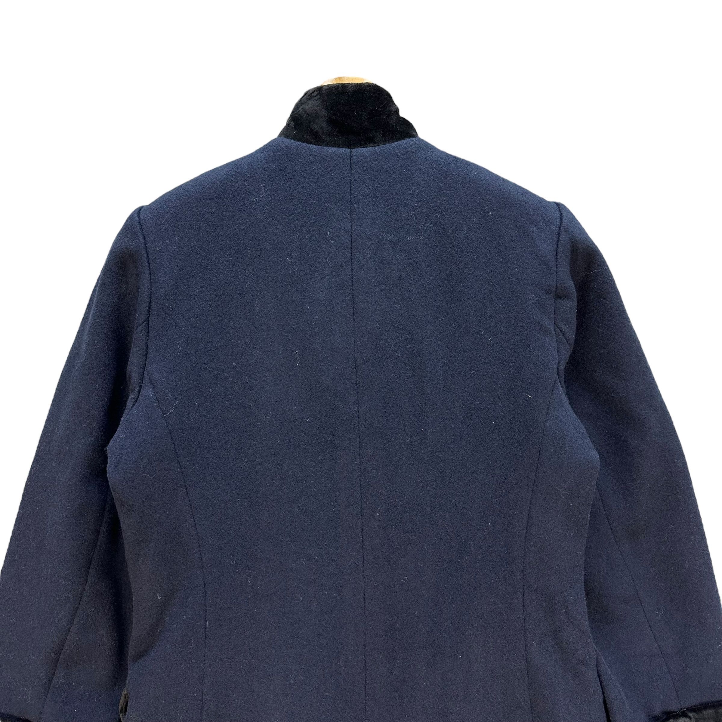 Christian Dior Monsieur 80's CHRISTIAN DIOR Double Breasted Wool Long Coat #A52-1213 Size S / US 4 / IT 40 - 15 Thumbnail