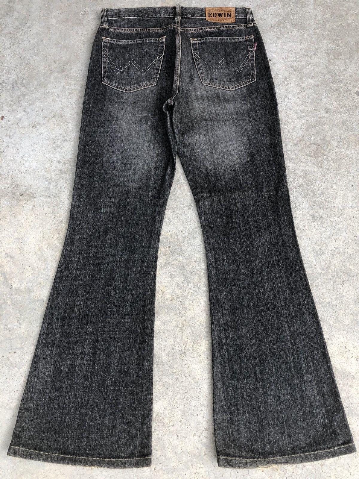 If Six Was Nine Japanese Edwin 800sx Flared Jeans Distressed Jeans Size US 31 - 2 Thumbnail