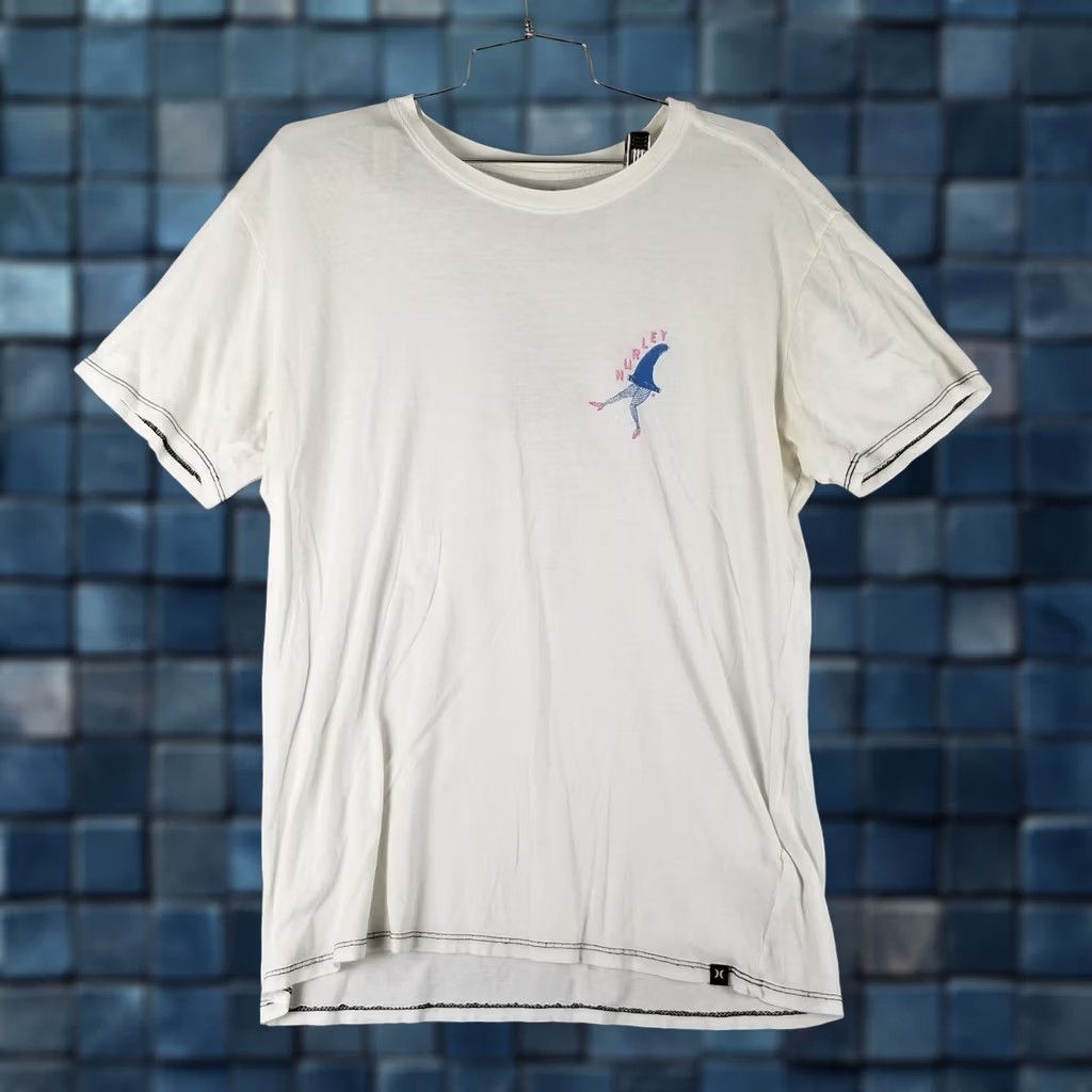 Hurley Hurley Mens Premium Tee T Shirt Short Sleeve Crew Neck White S Small White Cream 100% Cotton Regular Men Shirt Graphic Tee Size US S / EU 44-46 / 1 - 1 Thumbnail