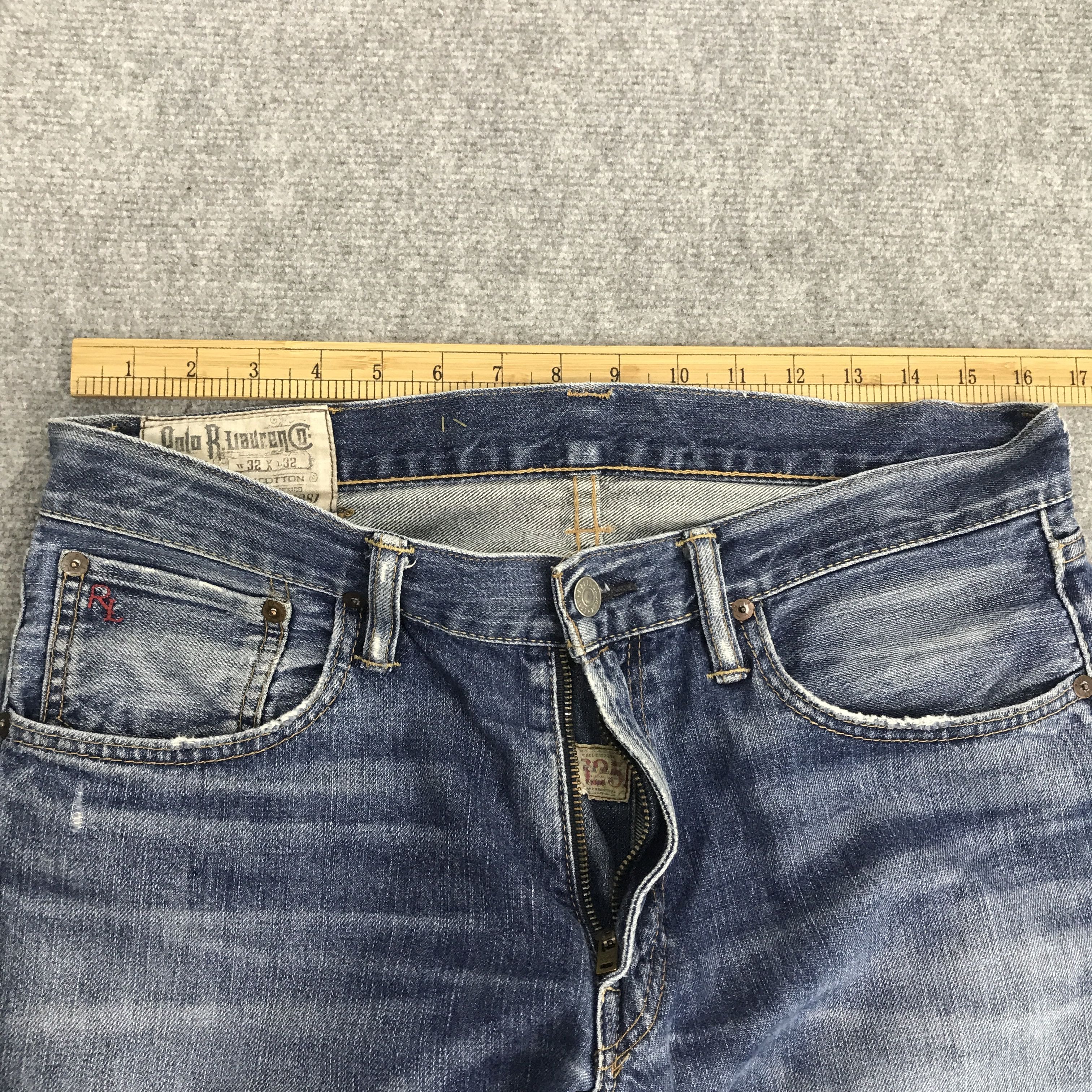 Polo Ralph Lauren Rare Polo Ralph Lauren distressed denim Jeans Size US 32 / EU 48 - 8 Thumbnail