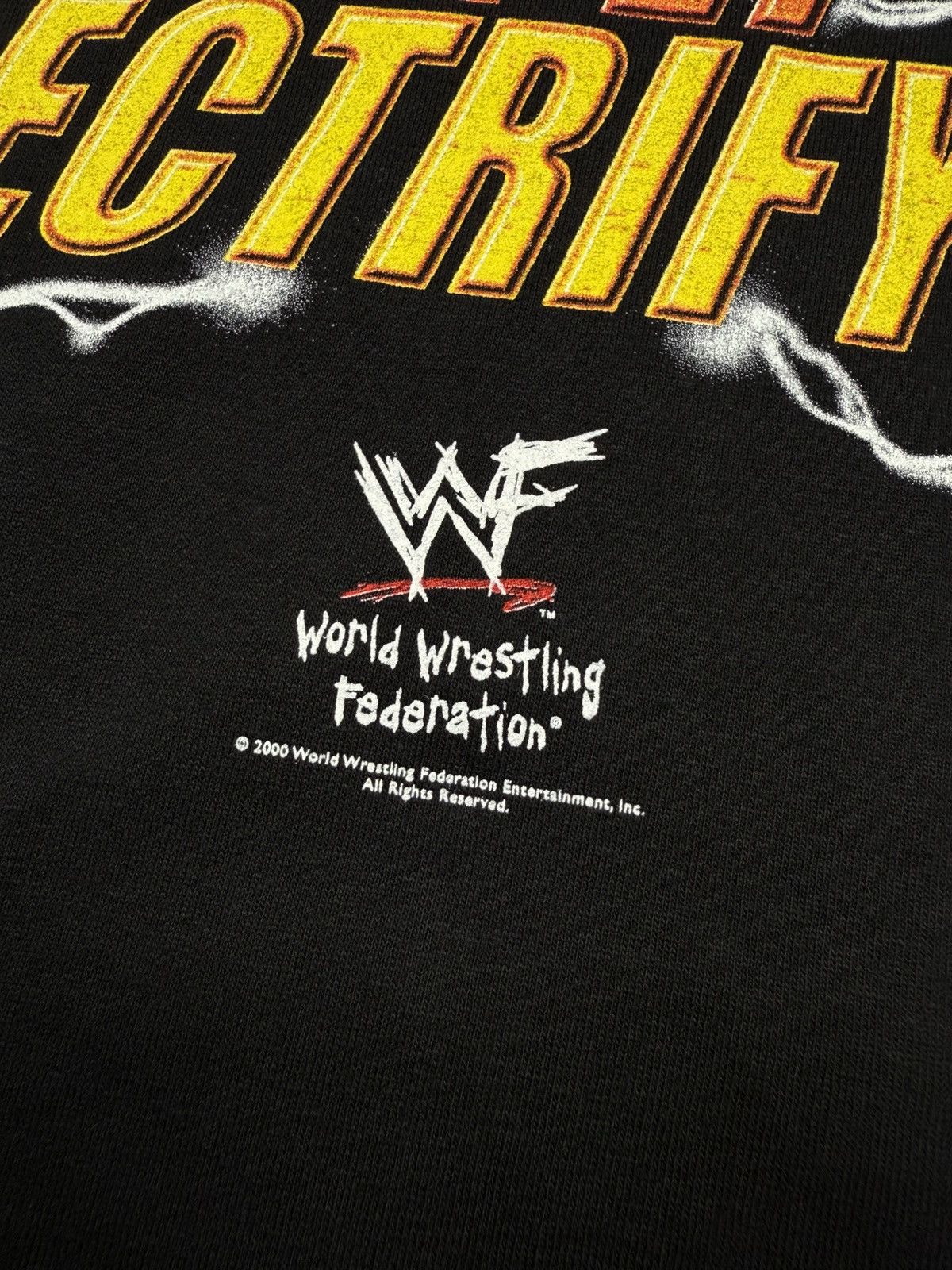 WWE Vintage 2000 WWE WWF The Rock Graphic Tee T-shirt men’s XL Size US XL / EU 56 / 4 - 13 Thumbnail