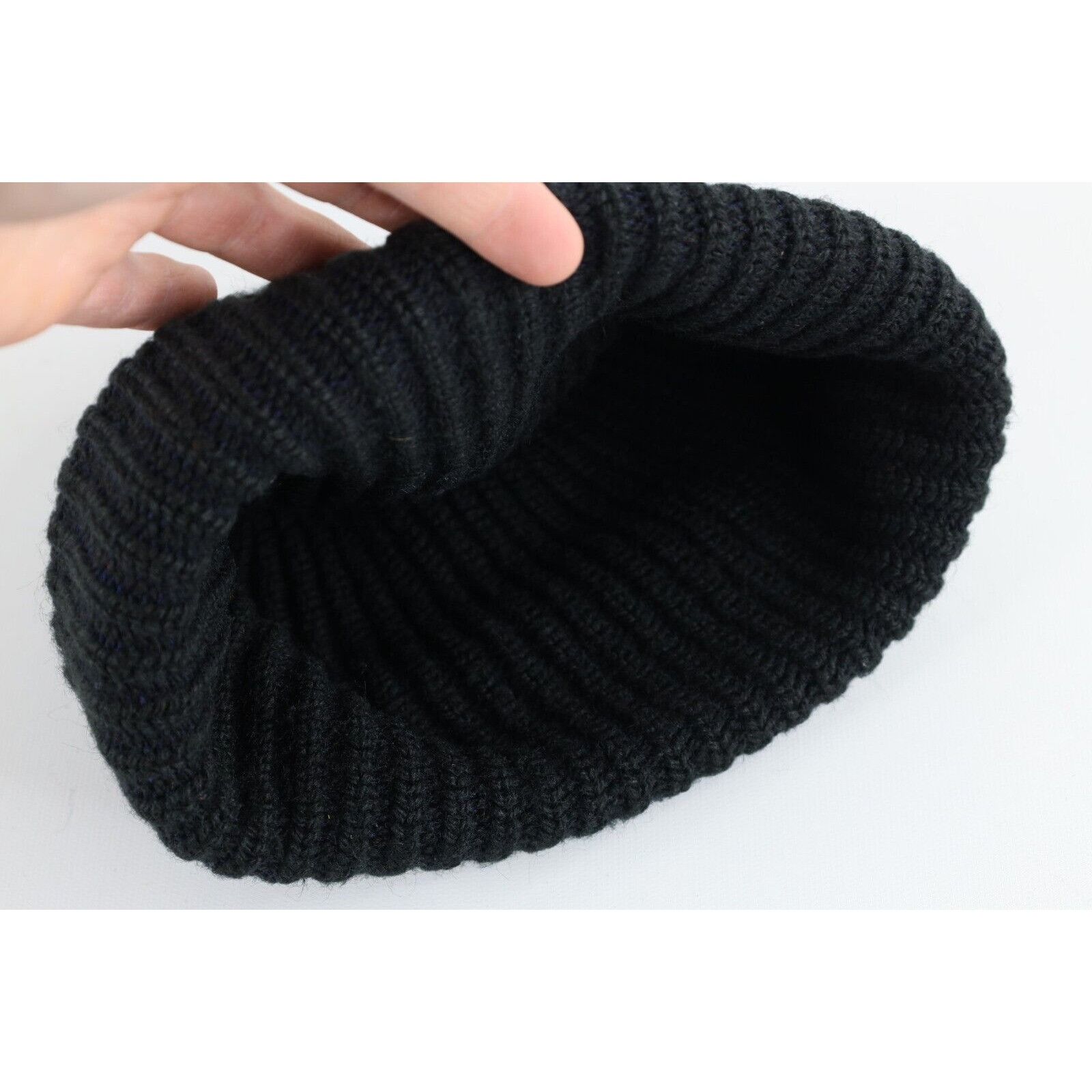 Vintage Vintage 90s Streetwear Chunky Double Wall Ribbed Beanie Hat Size ONE SIZE - 6 Thumbnail