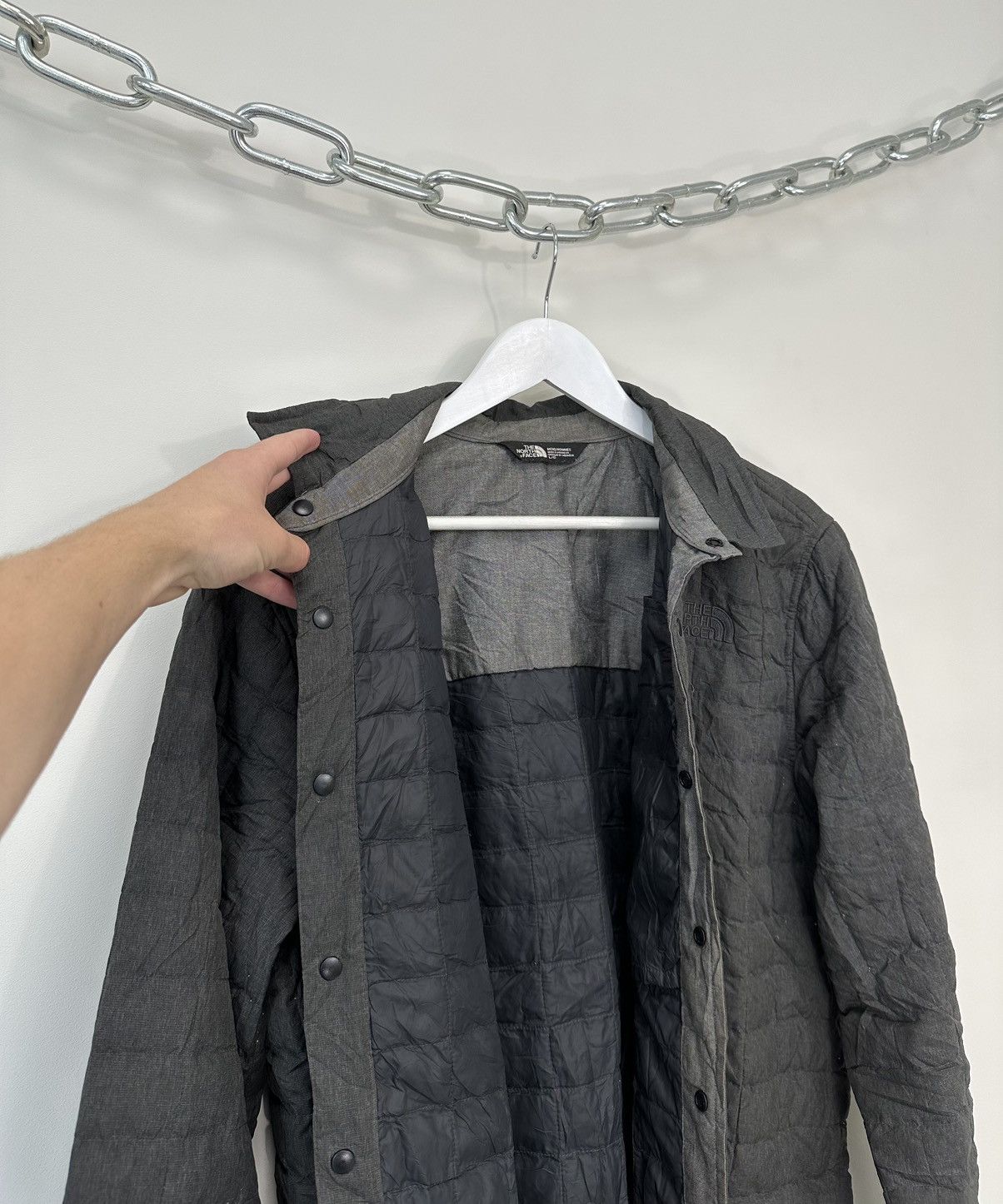 The North Face Vintage The North Face Outdoor Thermoball Quilted Jacket Size US L / EU 52-54 / 3 - 9 Thumbnail