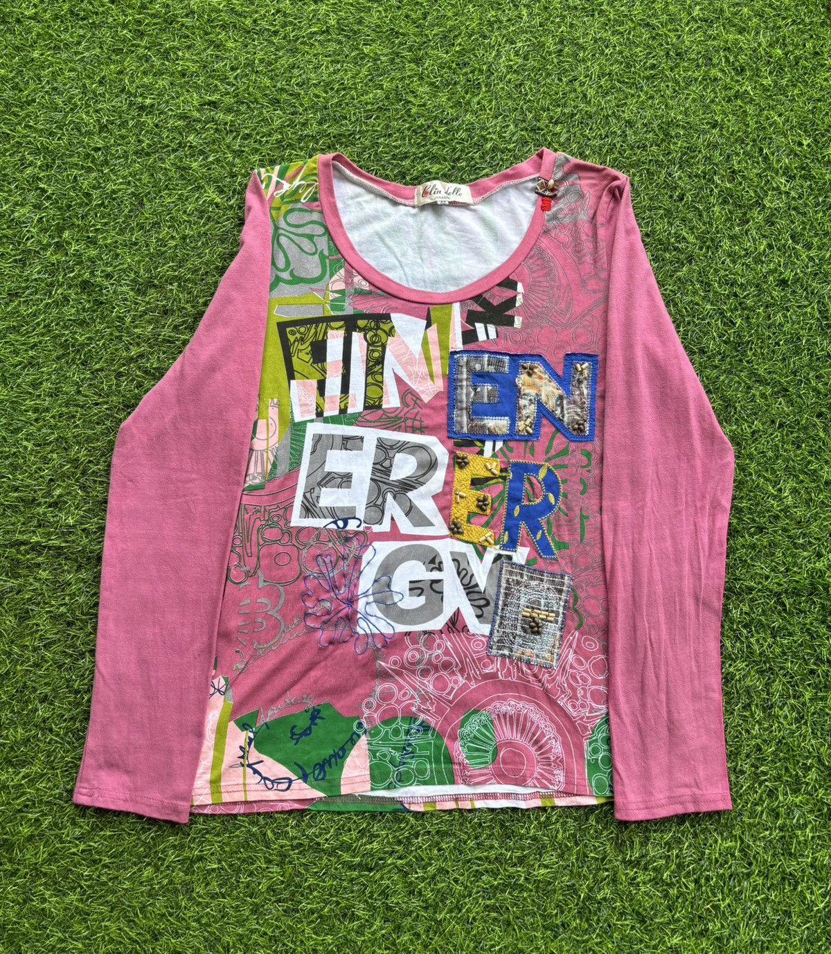 Hysteric Glamour Y2k Colin Delle Creazioni Full Print Women's Longsleeve Size M / US 6-8 / IT 42-44 - 1 Thumbnail