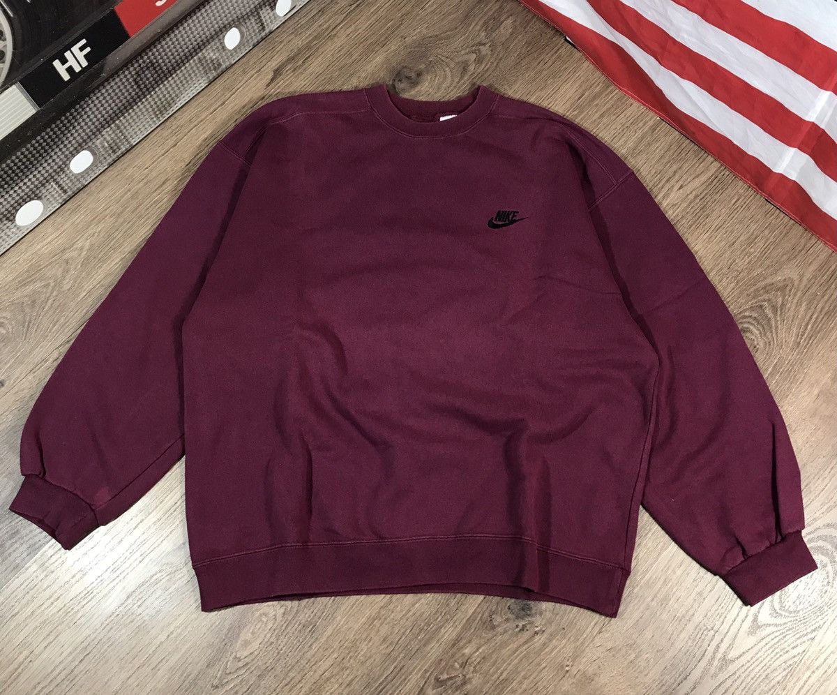Nike × Vintage Nike Vintage Sweatshirt 80s Size XL Size US XL / EU 56 / 4 - 1 Thumbnail