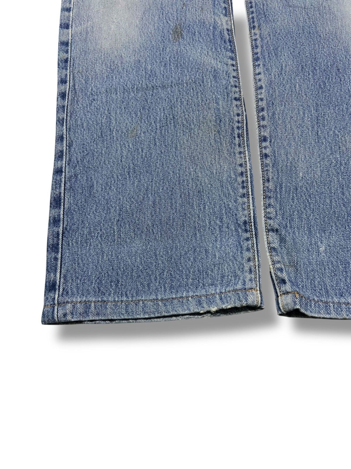 Levi's Vintage Levi’s 501 Button Fly - Faded,Ripped Destroyed Jeans Size US 31 - 6 Thumbnail