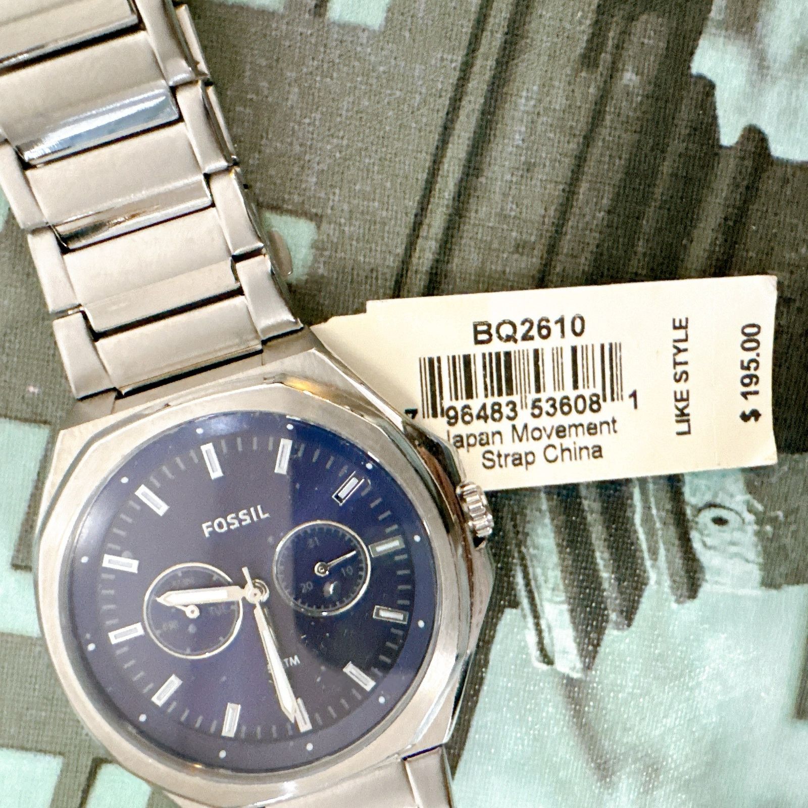 Fossil Fossil BQ2610 Evanston Multifunction Stainless Steel Watch Size ONE SIZE - 6 Thumbnail