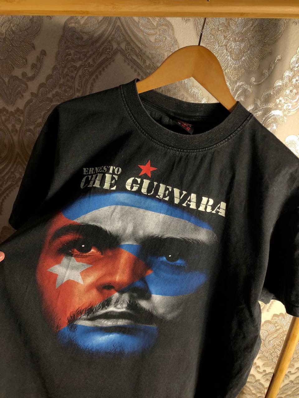 Vintage VERY RARE ERNESTO CHE GUEVARA BIG LOGO T-SHIRT RETRO Y2K 90s Size US XL / EU 56 / 4 - 2 Thumbnail