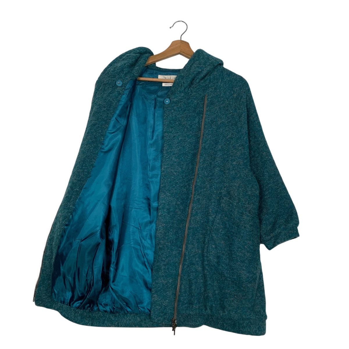 Japanese Brand Japanese Brand Dot and Stripes Hooded Long Jacket Size M / US 6-8 / IT 42-44 - 10 Thumbnail