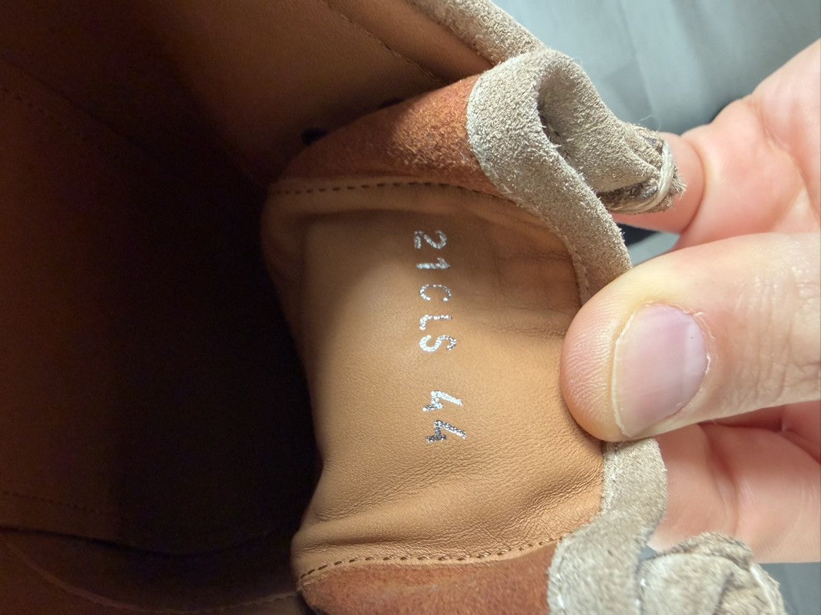 Dior Dior Oblique Suede Wallabee Derby Shoes Tan Rare Size US 11 / EU 44 - 7 Thumbnail
