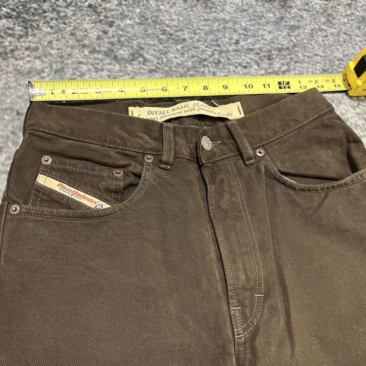 Diesel Vintage Diesel Industry Basic Jeans Brown Straight 27x31 Size US 27 - 10 Thumbnail