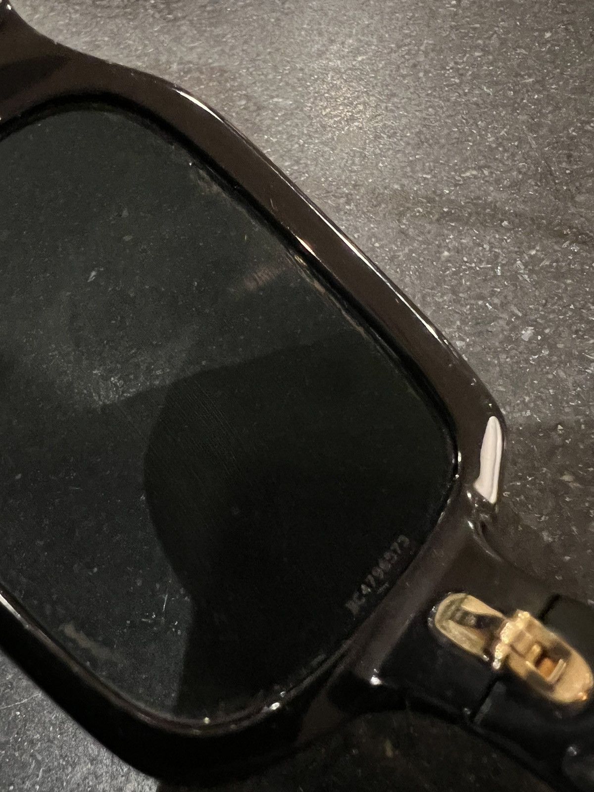 Chanel Chanel rotating gem oval sunglasses acetate black Size ONE SIZE - 7 Thumbnail