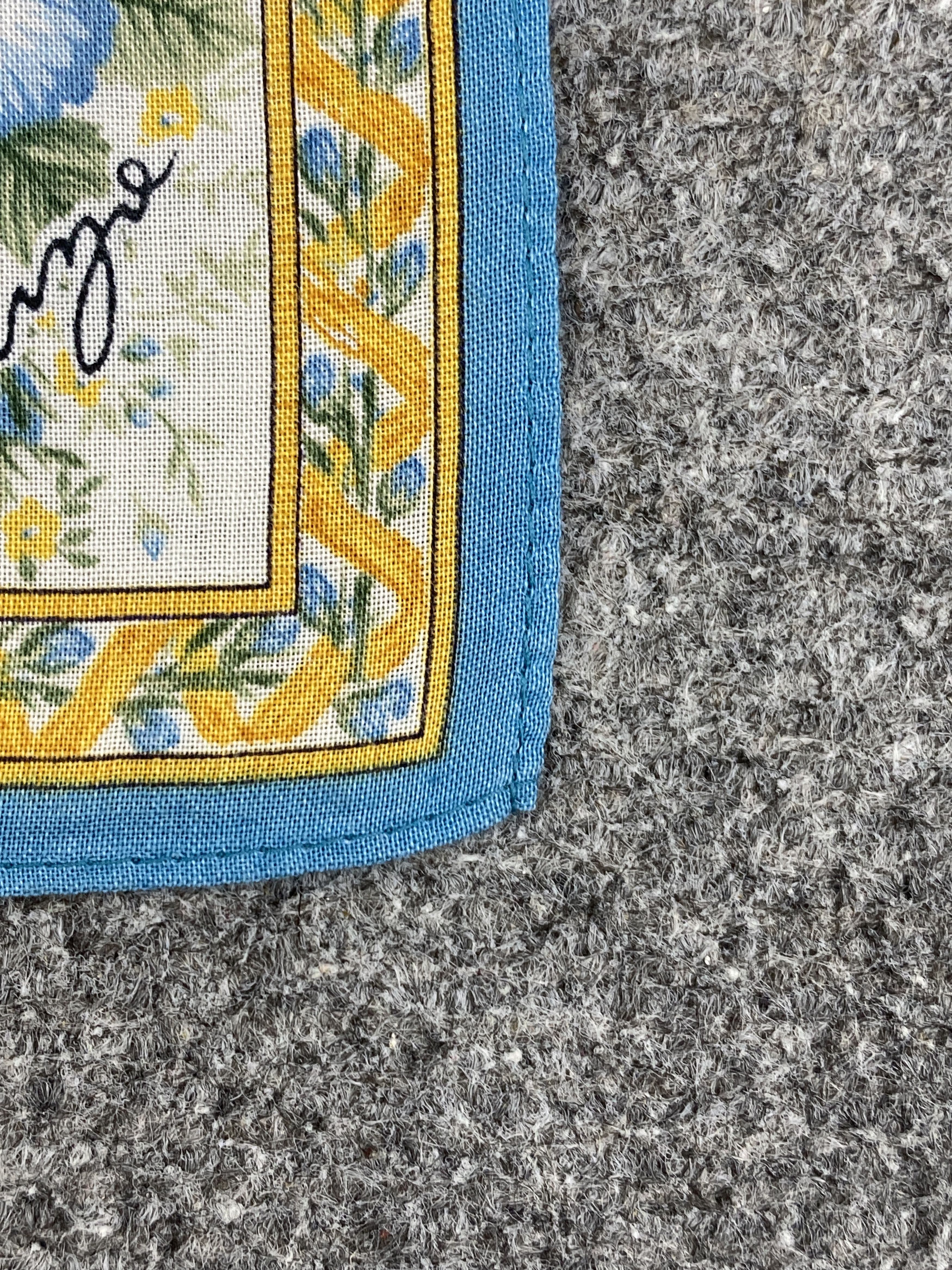 Kenzo × Vintage Kenzo Handkerchief / Bandana / Neckerchief HKC0335 Size ONE SIZE - 6 Thumbnail