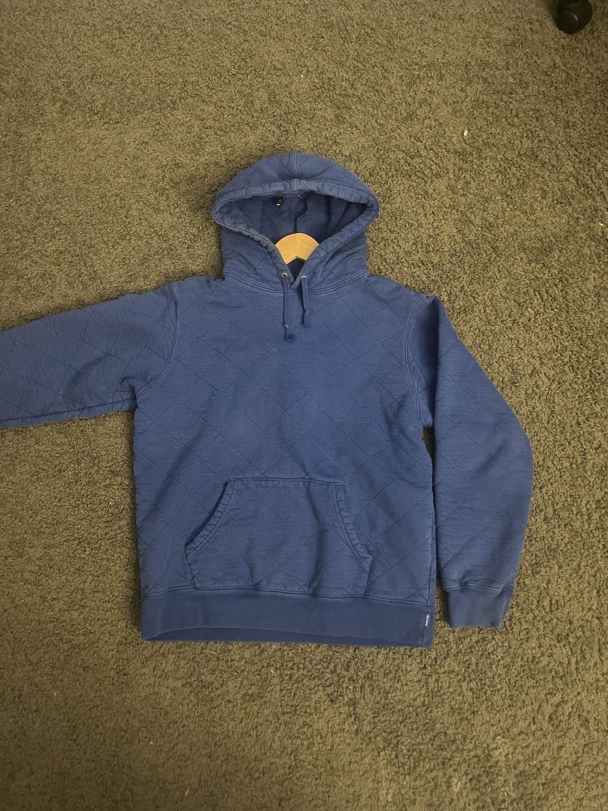 Russell quilted hoodie clearance