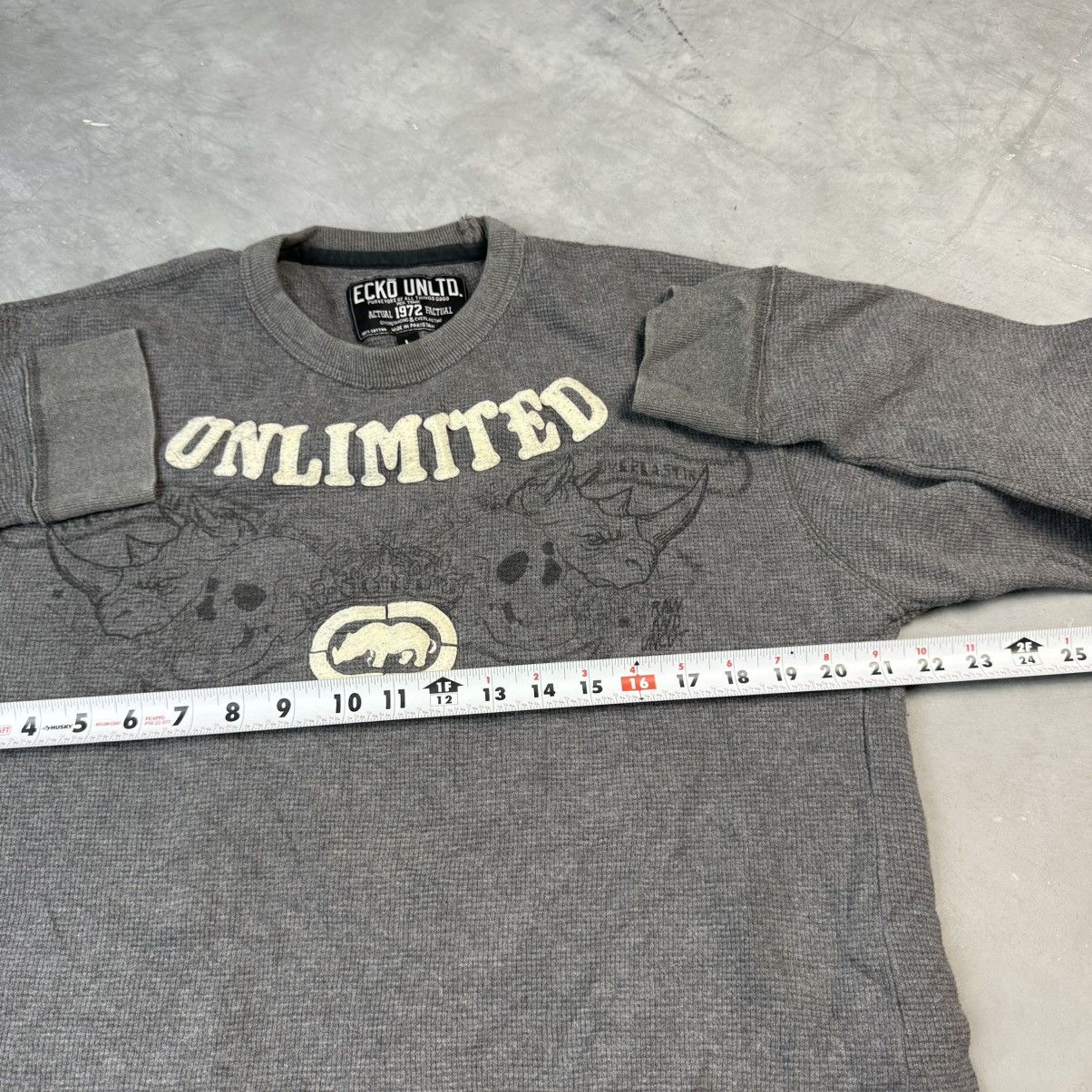 Ecko Unltd. 2000s Ecko Unltd Thermal Size Large Size US L / EU 52-54 / 3 - 3 Thumbnail