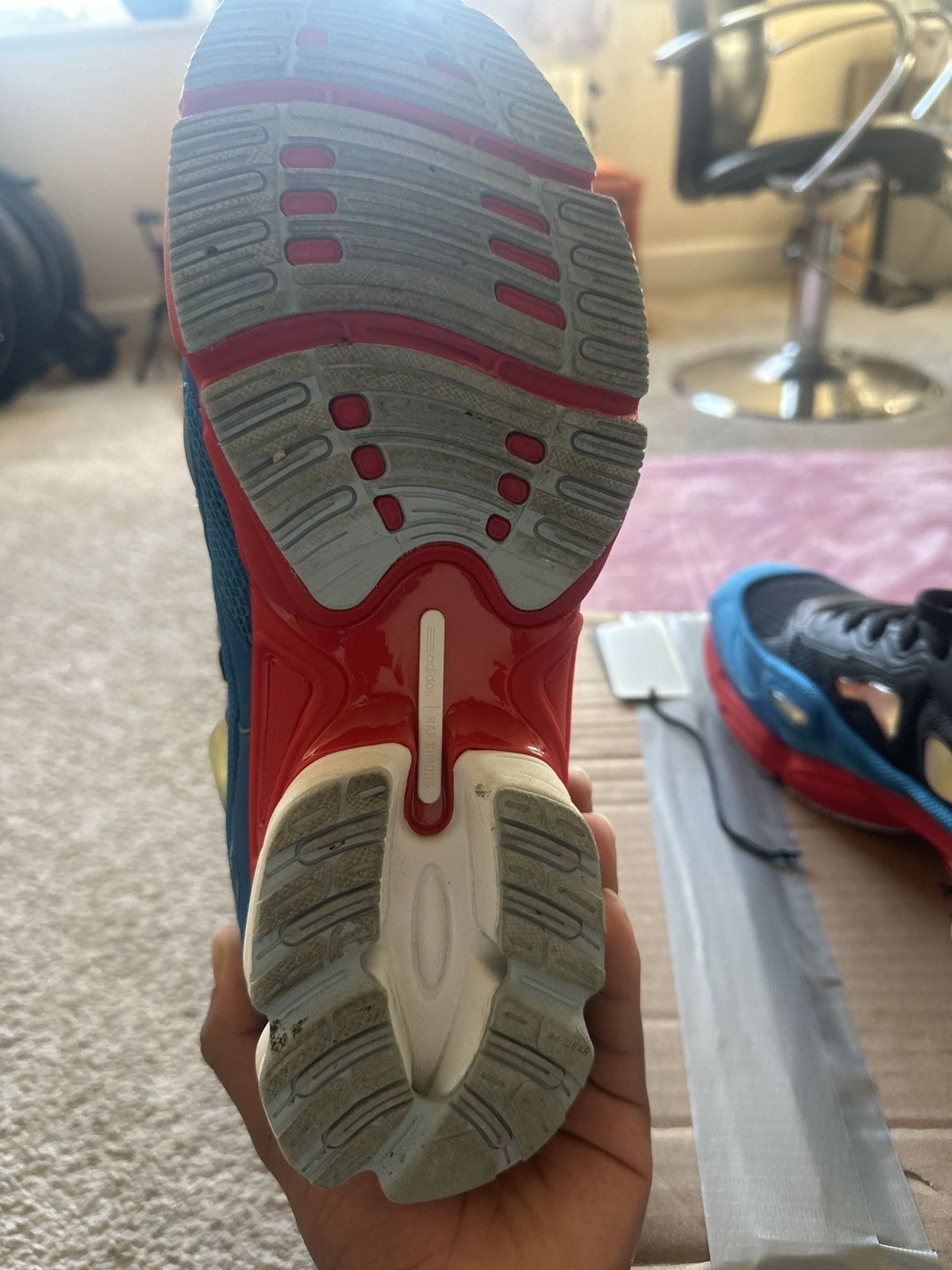 Adidas × Raf Simons RAF simons Ozweego 2 Size US 11.5 / EU 44-45 - 2 Thumbnail