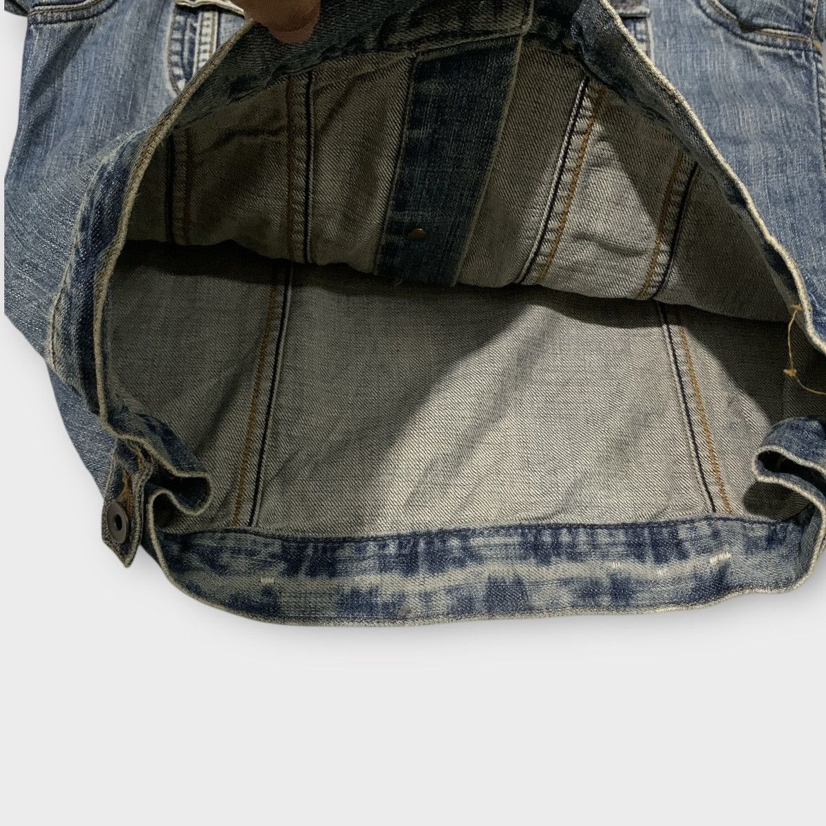 Global Work VINTAGE SHUCA JAPAN DENIM JACKET Size S / US 4 / IT 40 - 9 Thumbnail