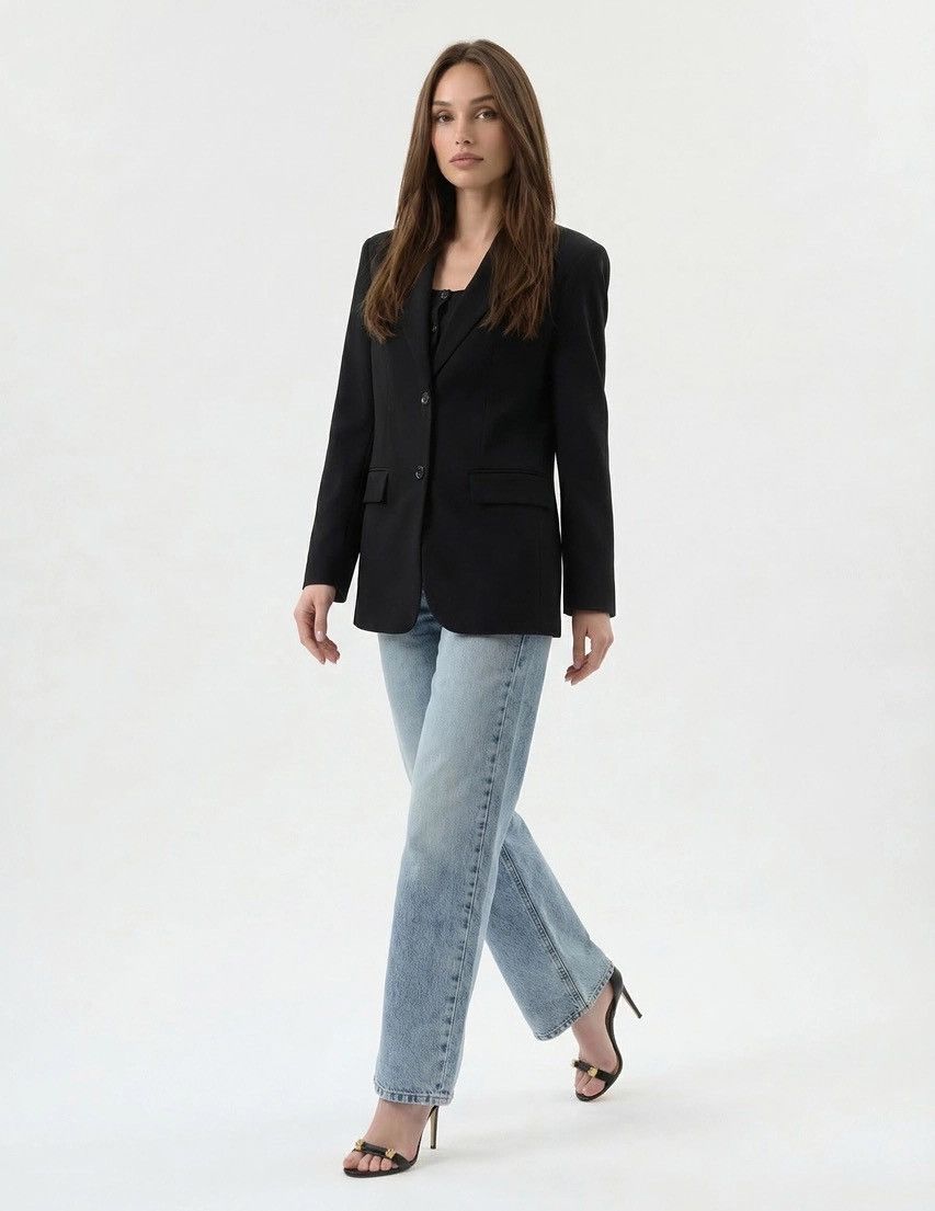 Hugo Boss Women’s Hugo Boss Anella Blazer Jacket Black Size: UK 12 Size M / US 6-8 / IT 42-44 - 5 Thumbnail