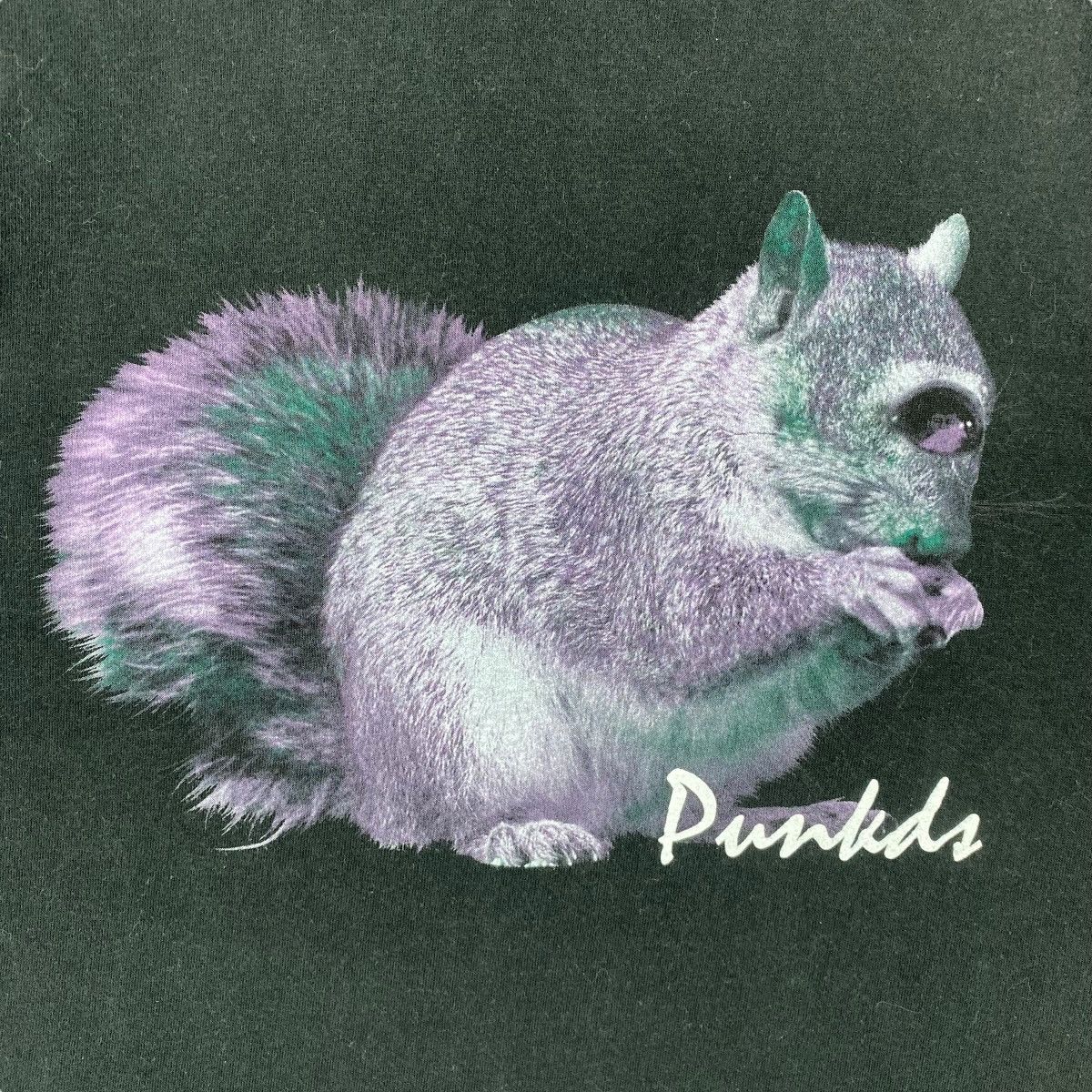 Japanese Brand Japanese Brand PUNK DRUNKERS Squirrel Graphic Tee Shirt Size US S / EU 44-46 / 1 - 2 Thumbnail