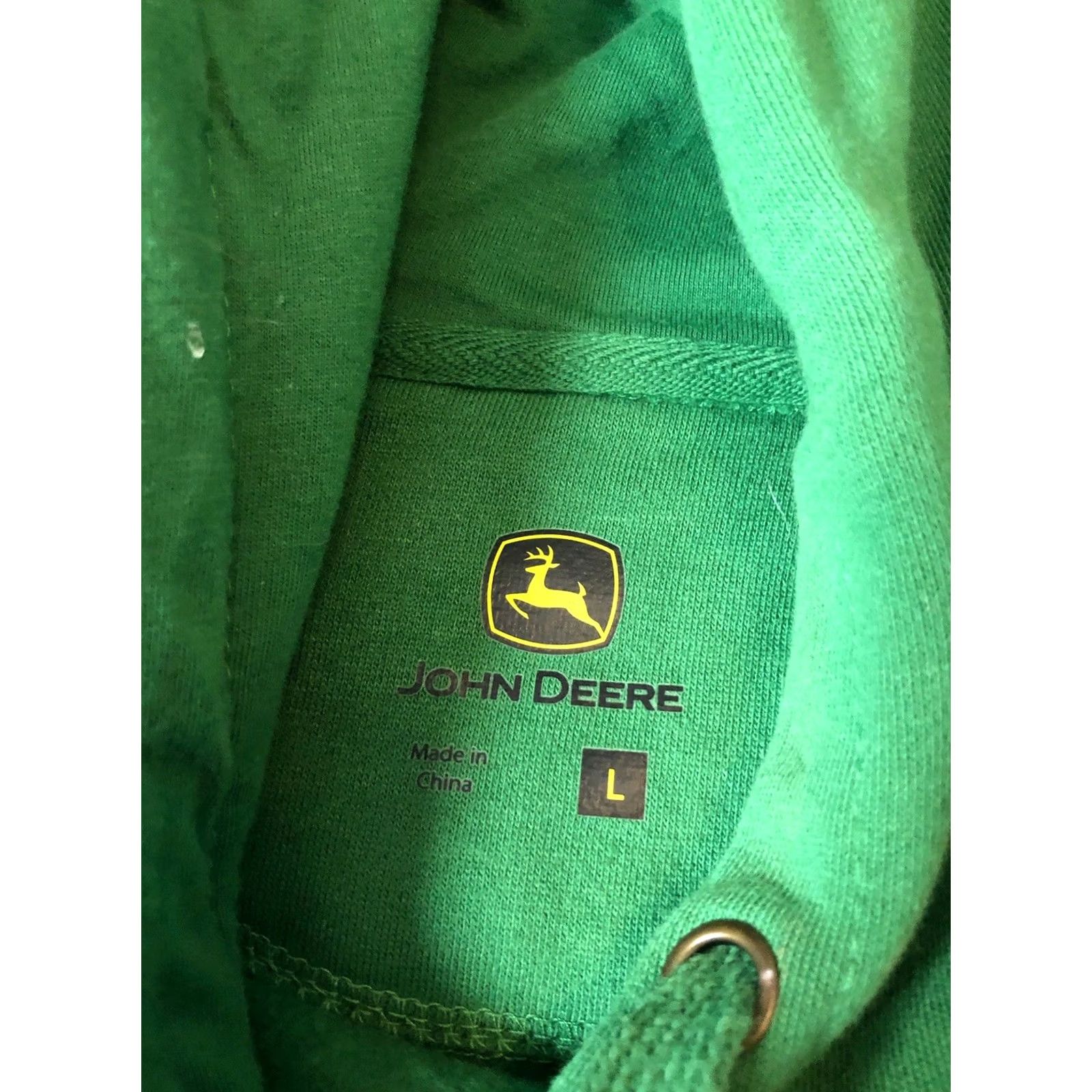 John Deere VINTAGE Men’s John Deere Hoodie Green Large Tractors Farm USA Outdoors Size US L / EU 52-54 / 3 - 7 Thumbnail