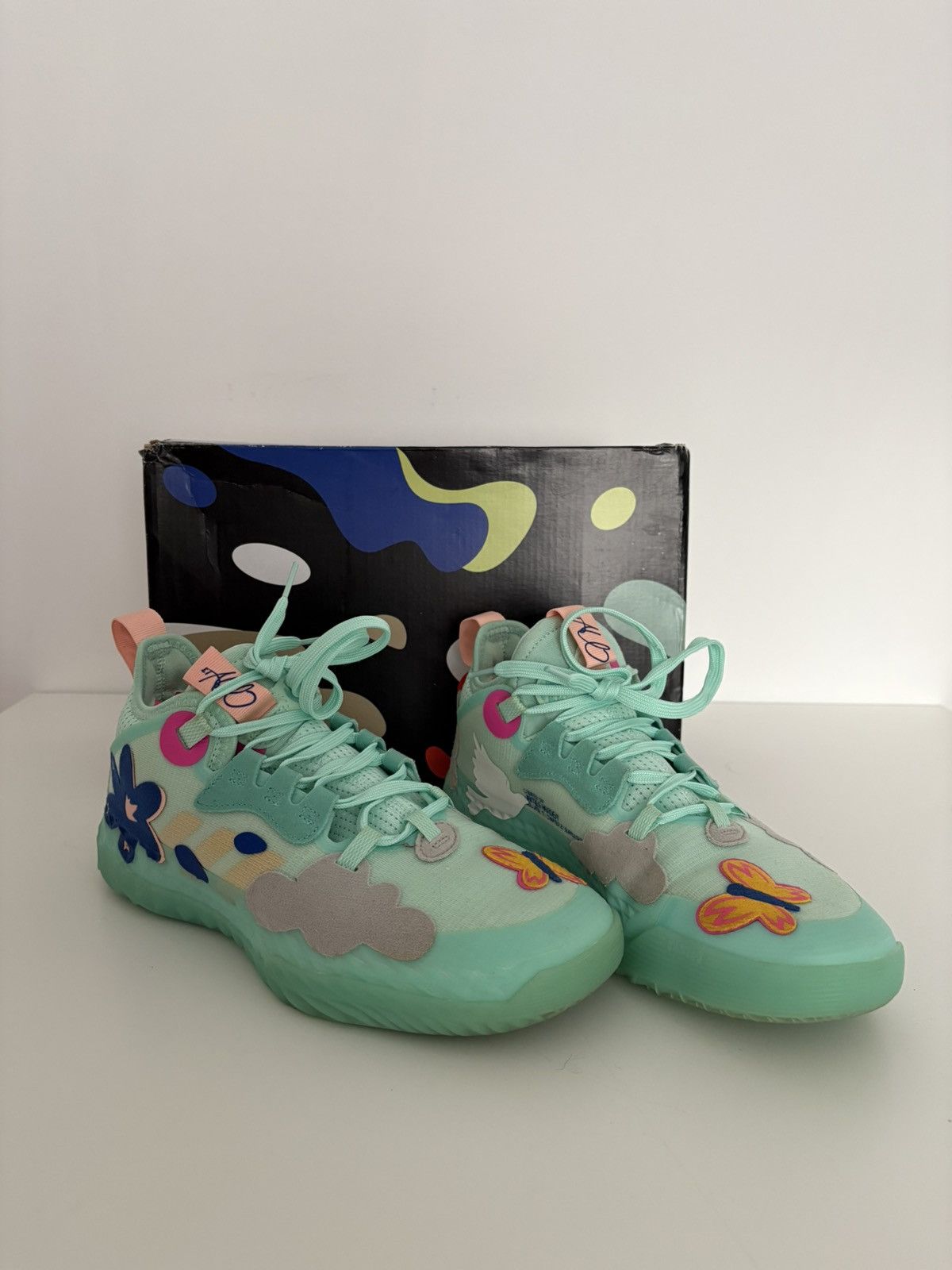 Adidas Adidas Harden Vol. 5 Futurenatural Clear Mint Size US 7.5 / EU 40-41 - 1 Thumbnail