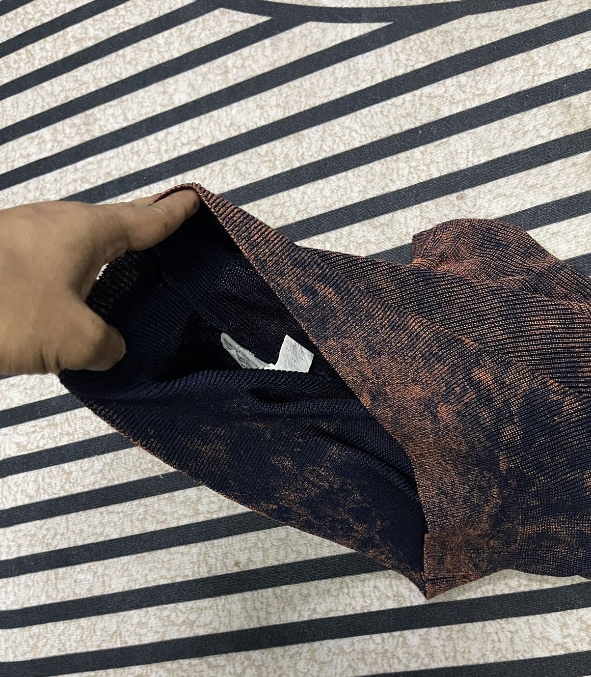 Comme des Garcons 1990s COMME DES GARCONS ACID WASH RAYON KNITWEAR Size US M / EU 48-50 / 2 - 14 Thumbnail
