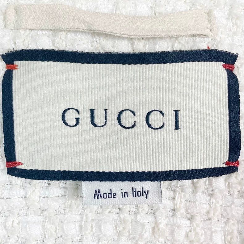 Gucci GucciDiamond buckle red and blue striped cardigan jacket 25 Size US XXS / EU 40 - 3 Thumbnail