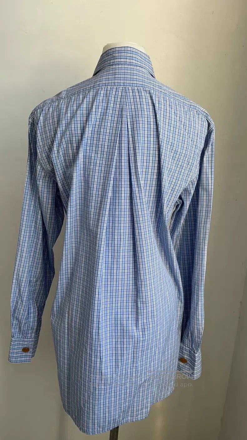 Vivienne Westwood Vivienne Westwood Blue and white checkered shirt Size M / US 6-8 / IT 42-44 - 6 Thumbnail