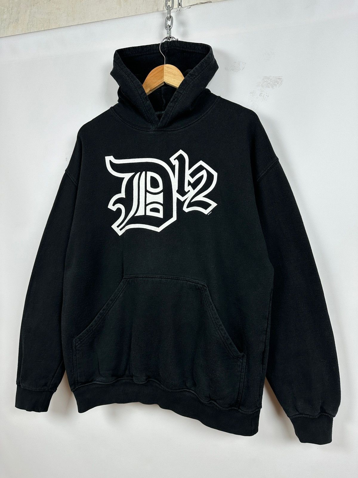 Eminem Vintage D12 Detroit What? Eminem Hoodie Size US XL / EU 56 / 4 - 3 Thumbnail