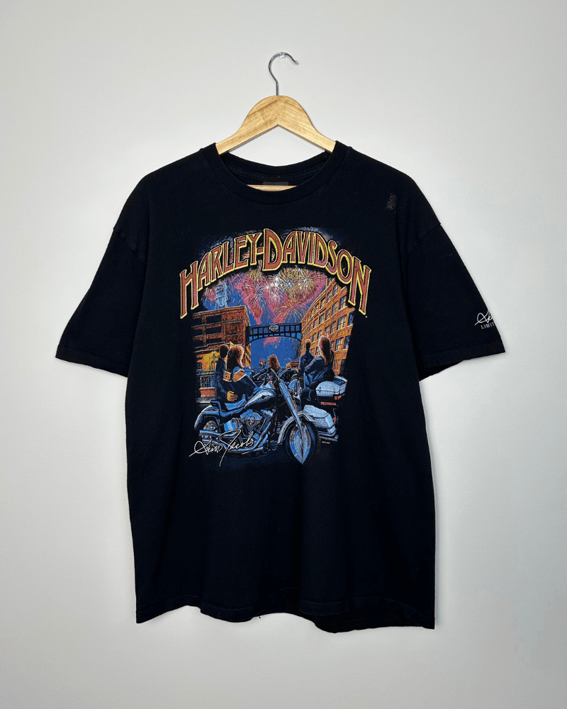 Harley Davidson × Vintage Harley Davidson Scott Jacobs LE Bengal Kolkata India - XL Size US XL / EU 56 / 4 - 3 Thumbnail
