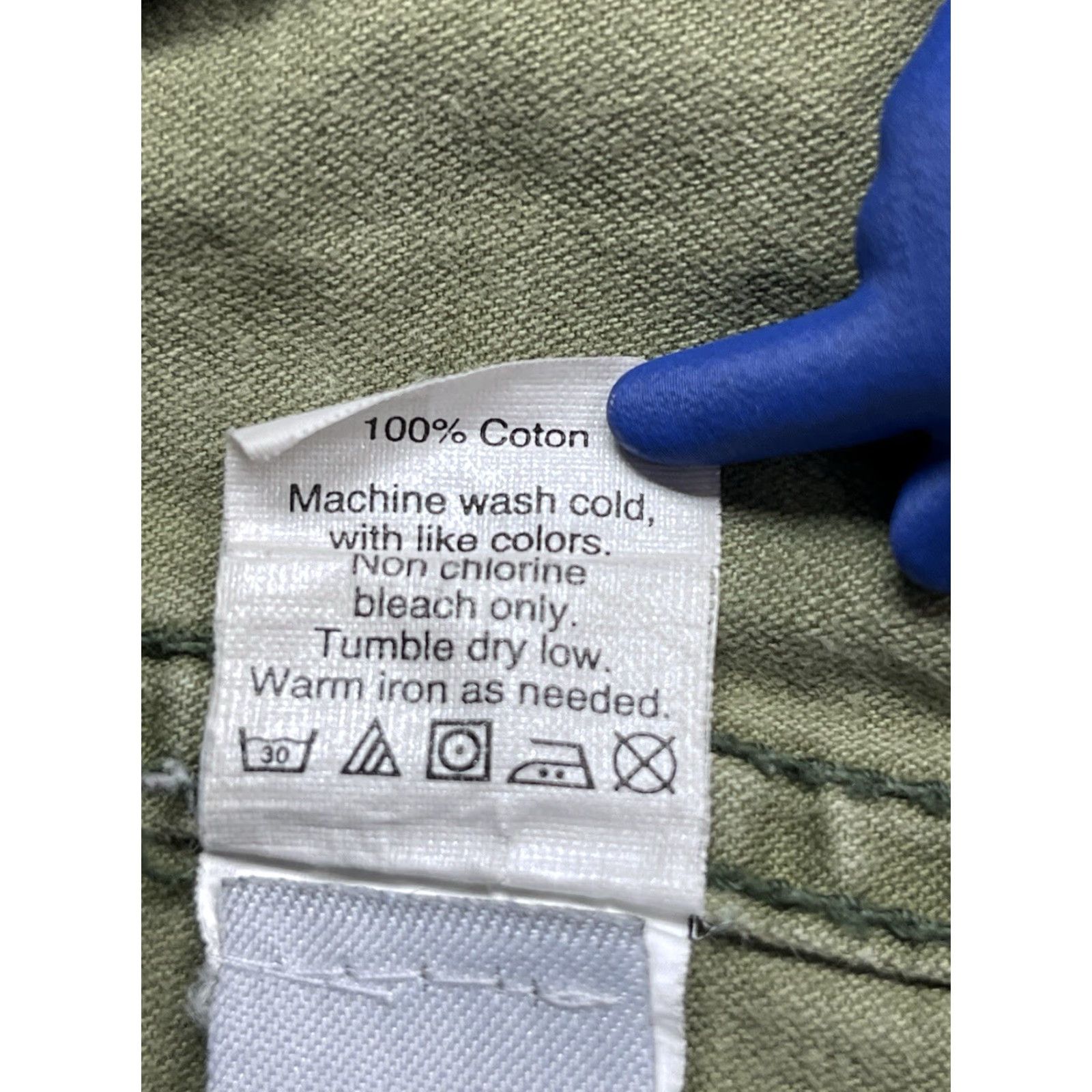 Madewell Madewell Jacket Womens XS Green Cotton Military Field Jacket Zip Upxs? Size XS / US 0-2 / IT 36-38 - 7 Thumbnail