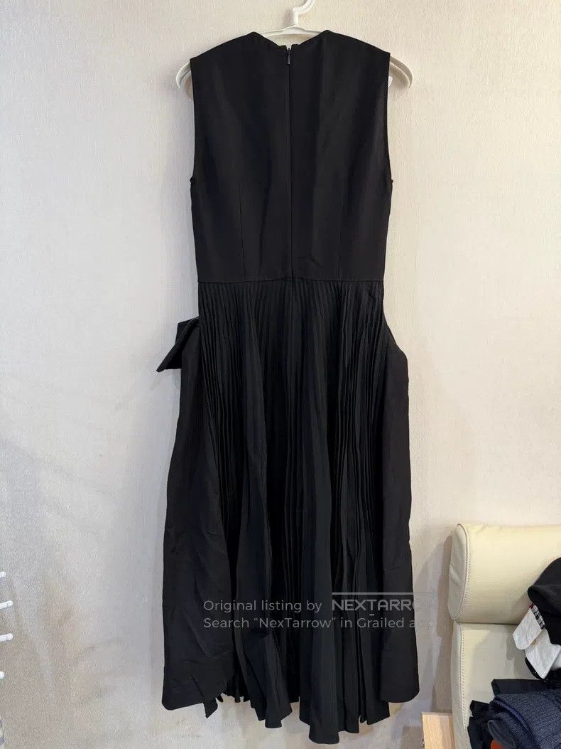 Loewe Loewe Black Linen Dress Size XS / US 0-2 / IT 36-38 - 2 Thumbnail