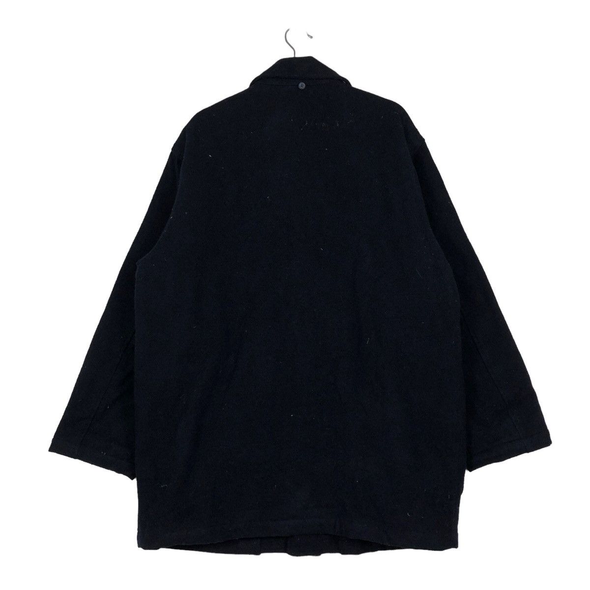 Japanese Brand 🔥Wool Heavy Jacket Wood Button Uniqlo Japan Issey Miyake Size US L / EU 52-54 / 3 - 8 Thumbnail
