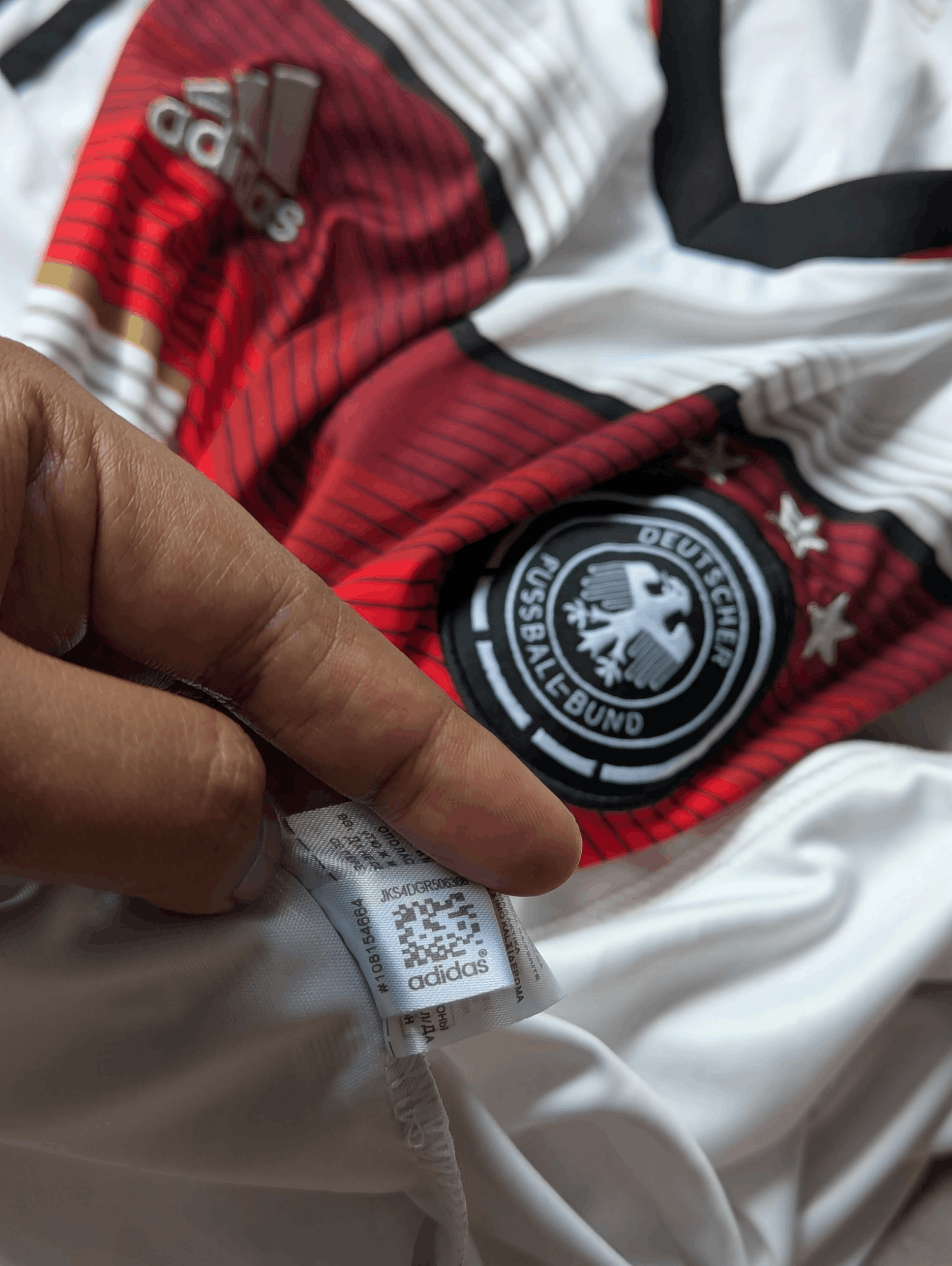Other Adidas Germany 2014/15 Home Football Shirt Jersey Size US L / EU 52-54 / 3 - 7 Thumbnail