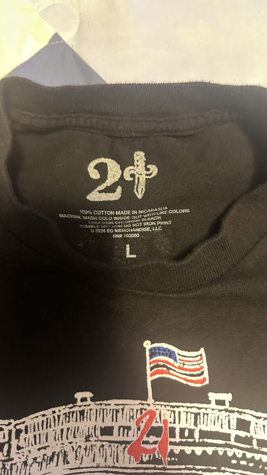 21 Savage 21 Savage Tour Tee Size US L / EU 52-54 / 3 - 2 Thumbnail