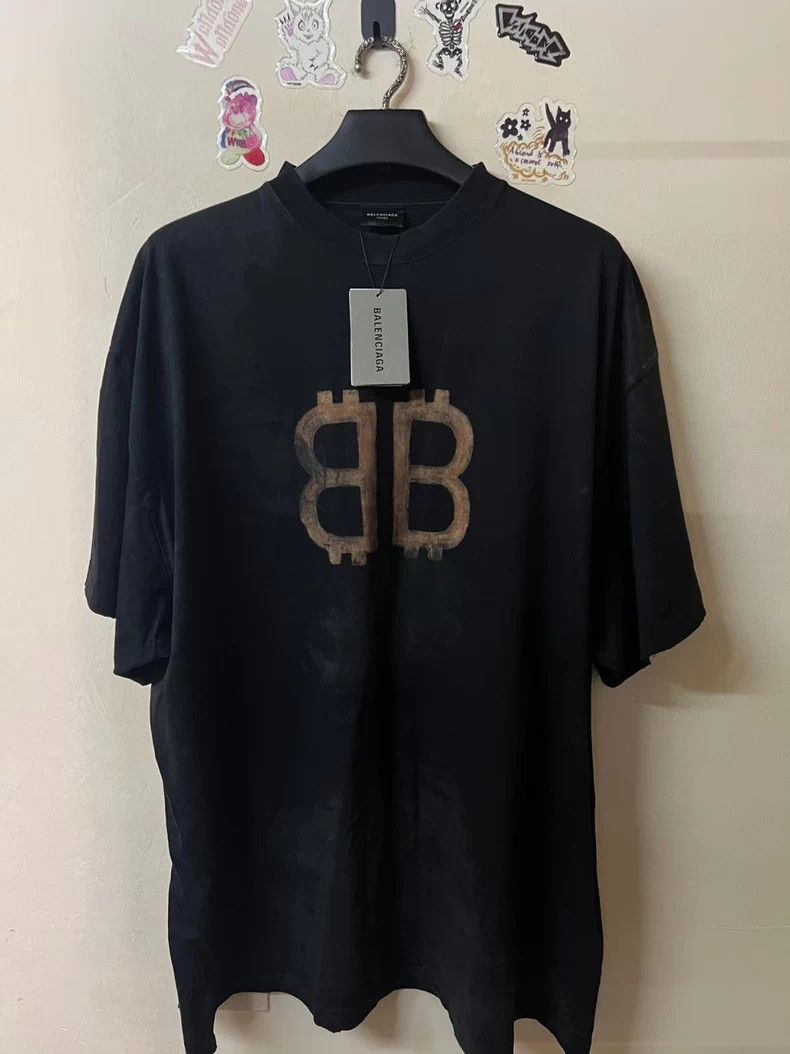 Bitcoin Cheap Balenciaga T Shirt Womens Bitcoin Balenciaga T Shirt Womens  Grey Balenciaga T Shirt Ladies
