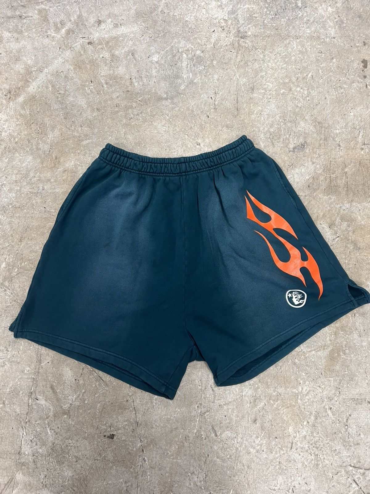 HELLSTAR Hellstar Records Shorts in White | Grailed