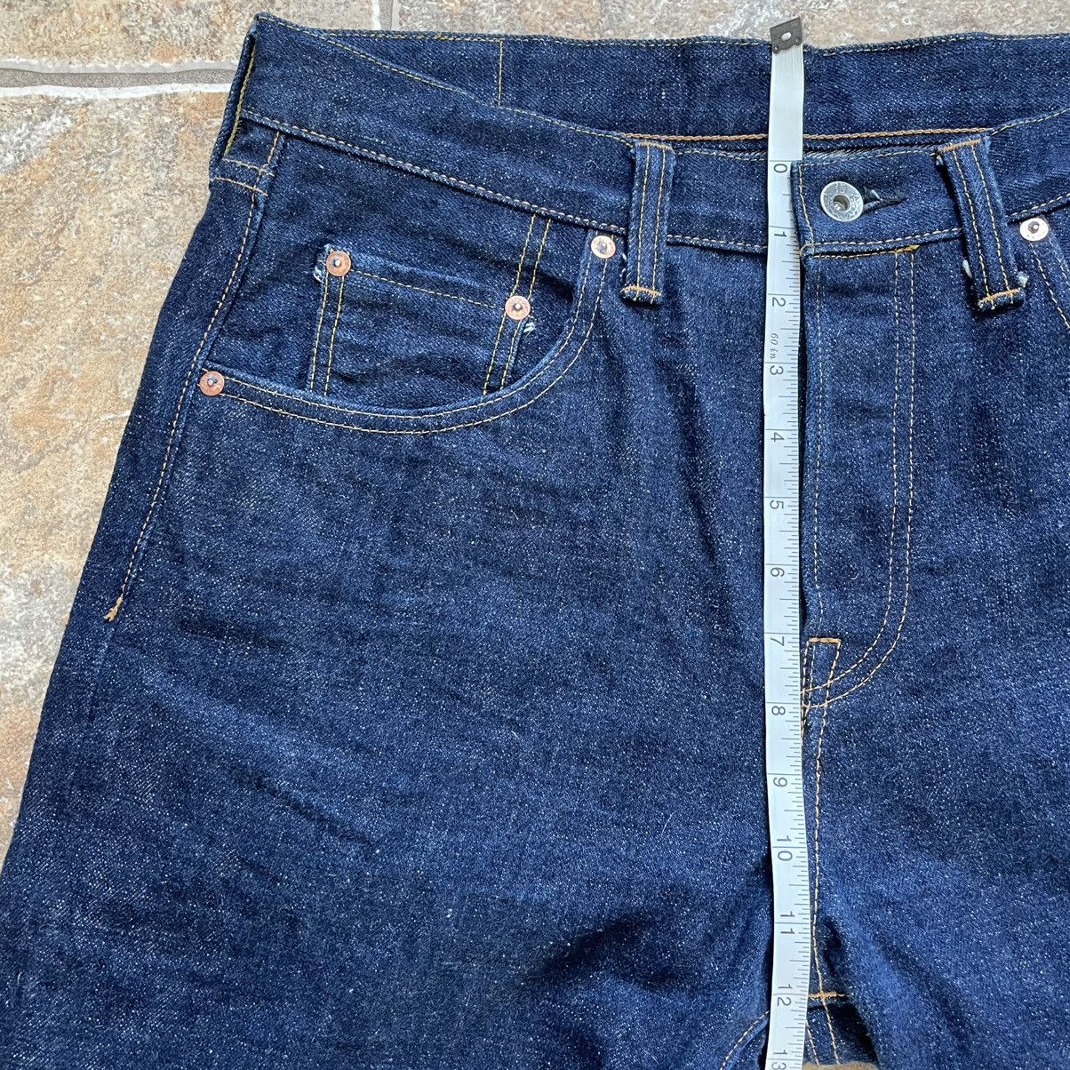 Samurai Jeans Samurai Jeans S211AX 18oz Ai Benkei, Relaxed Tapered, 35x32 Size US 35 - 10 Thumbnail