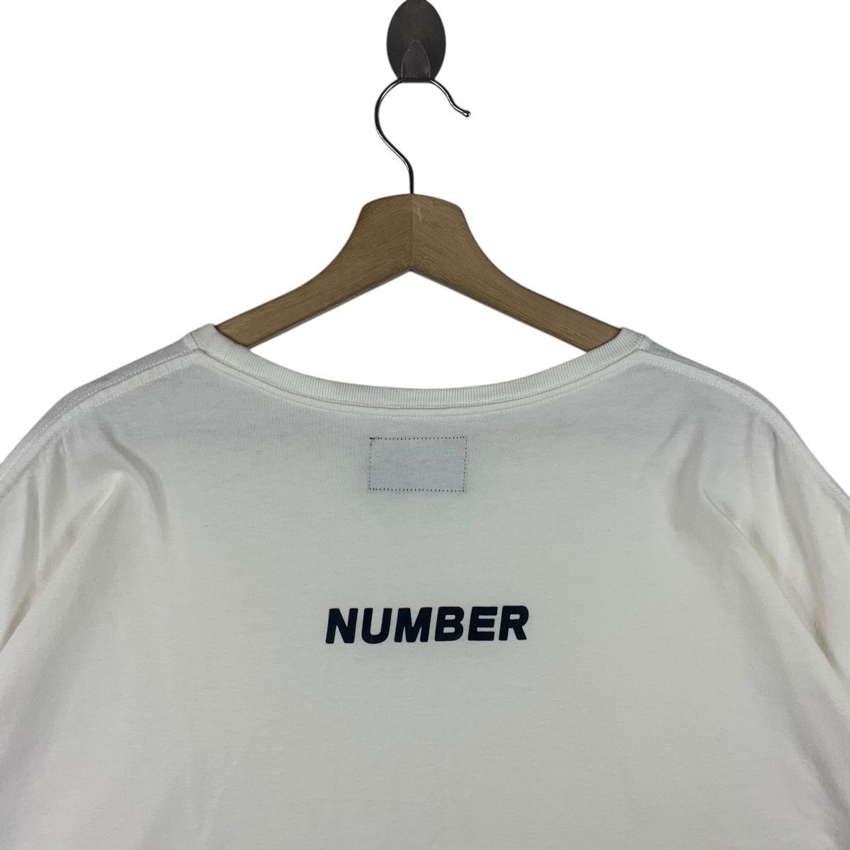 Japanese Brand × Number (N)ine NUMBENI(N)E baggy centre logo tee Size US L / EU 52-54 / 3 - 9 Thumbnail
