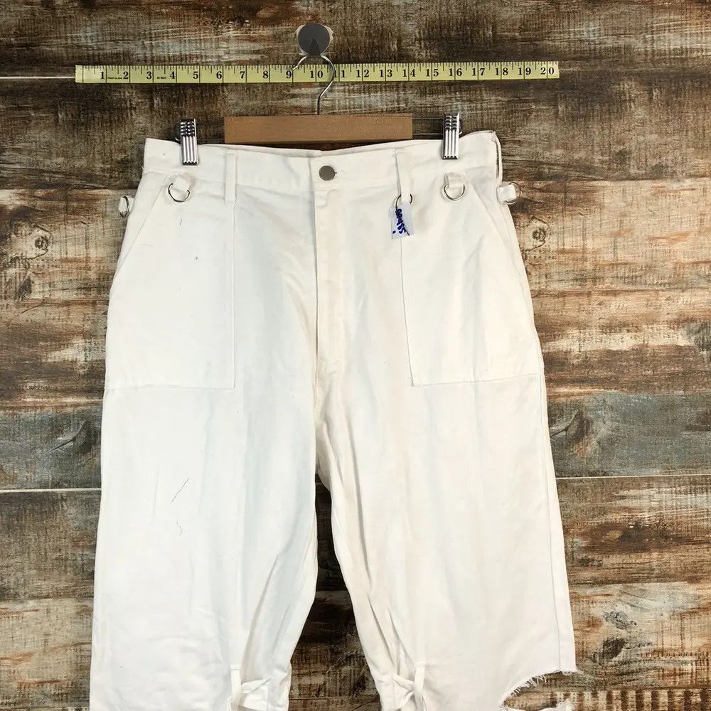 Japanese Brand D Super Lover Distressed ripped punk cargo Pants #A2485 Size US 28 / EU 44 - 15 Thumbnail