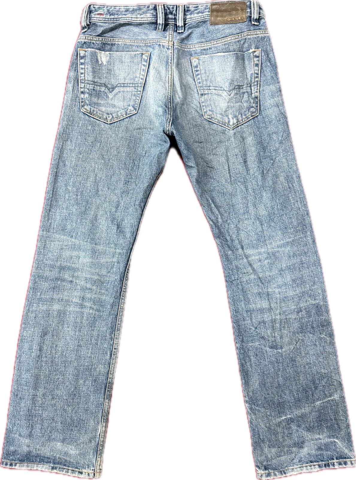 Diesel Black Gold DIESEL VIKER DISTRESS DENIM STRAIGHT TYPE Size US 30 / EU 46 - 5 Thumbnail